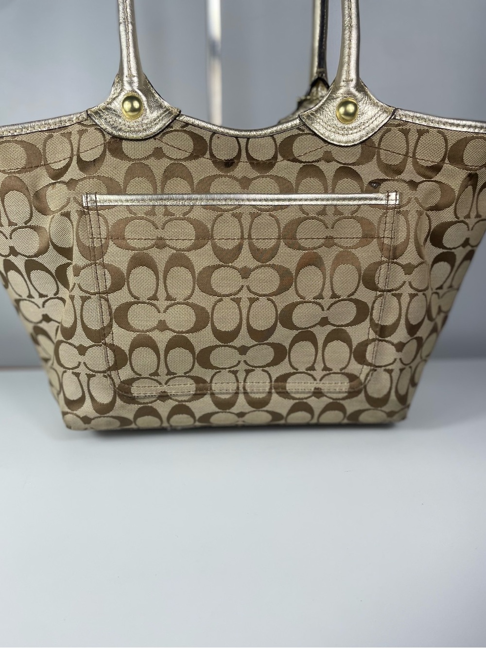 Coach Y2K Signature Bleecker Floral Tote- COA - Picture 7 of 15